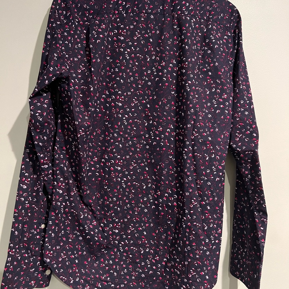 Bonobos Dark Blue Patterned Button Down Shirt - image 6